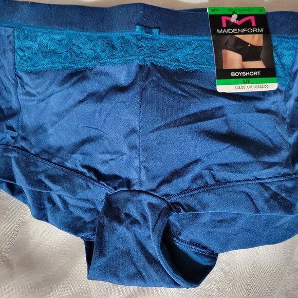 Maidenform Large size 7 Boyshort Panty NWT 40774 - Picture 1 of 4